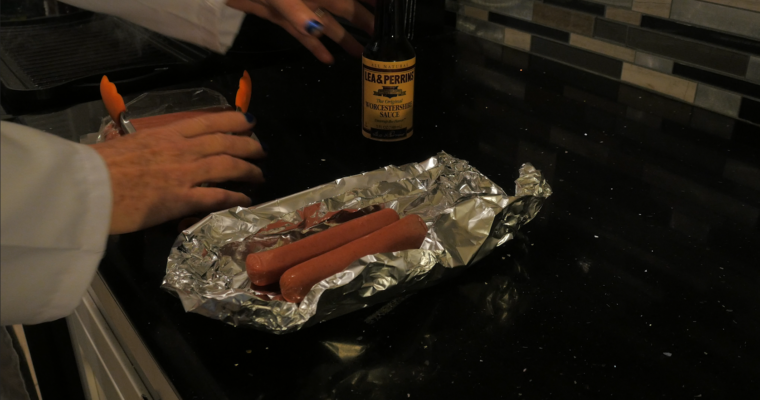 Stove Grilled Hot Dogs
